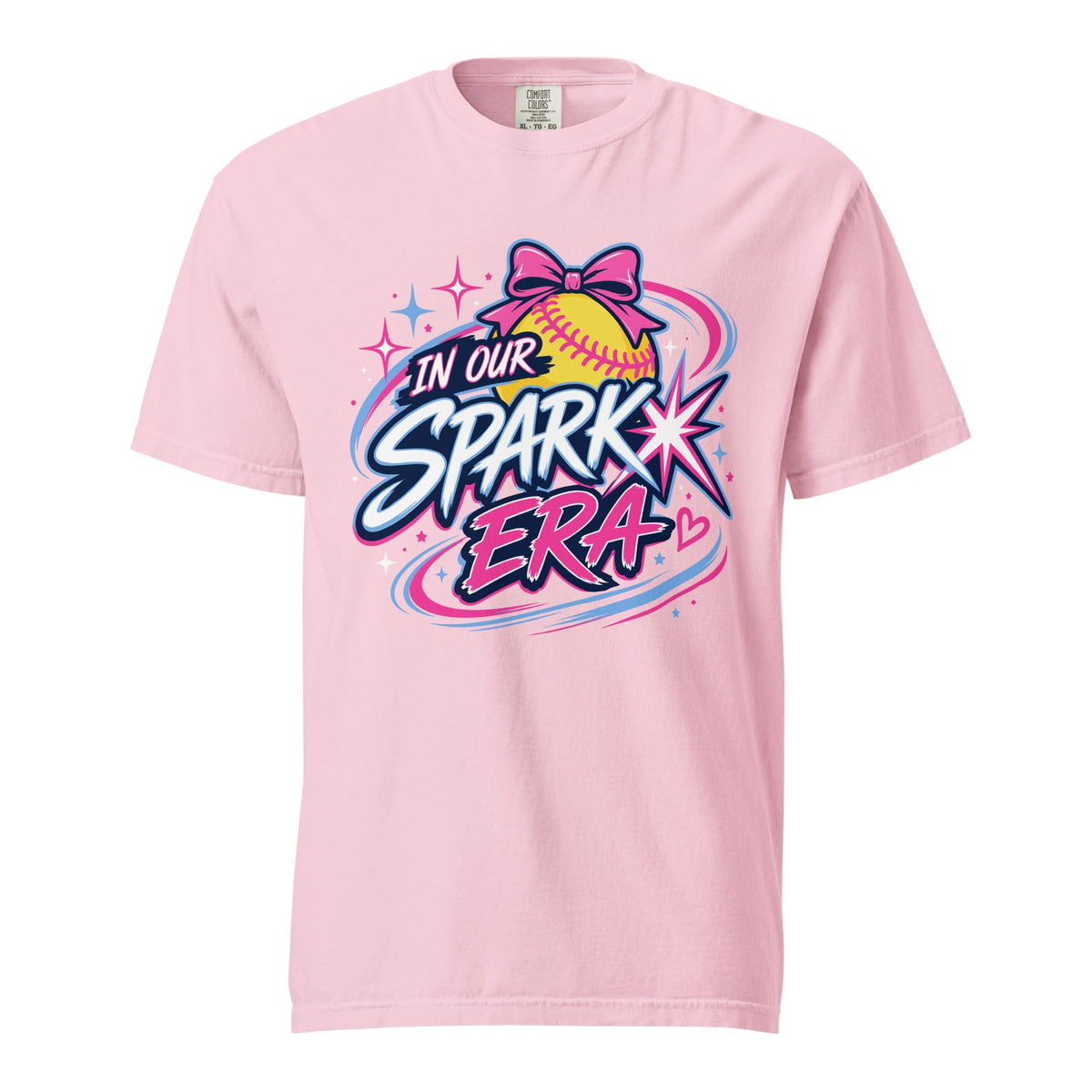 Signature | Comfort Colors T-Shirt | Carolina Sparkx | Athletics Logo