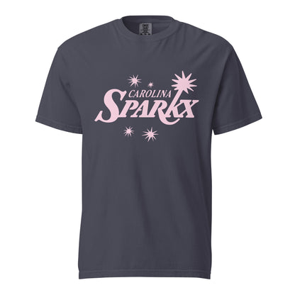 Signature | Comfort Colors T-Shirt | Carolina Sparkx | Modern Script Logo
