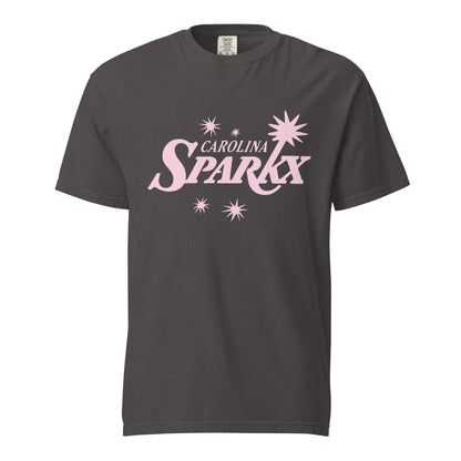 Signature | Comfort Colors T-Shirt | Carolina Sparkx | Modern Script Logo