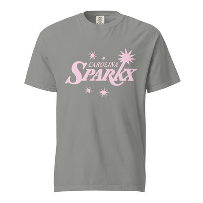 Signature | Comfort Colors T-Shirt | Carolina Sparkx | Modern Script Logo