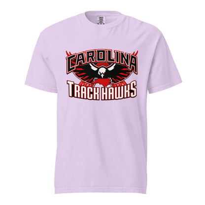 Signature | Comfort Colors T-Shirt | Carolina track Hawks | Emblem Logo