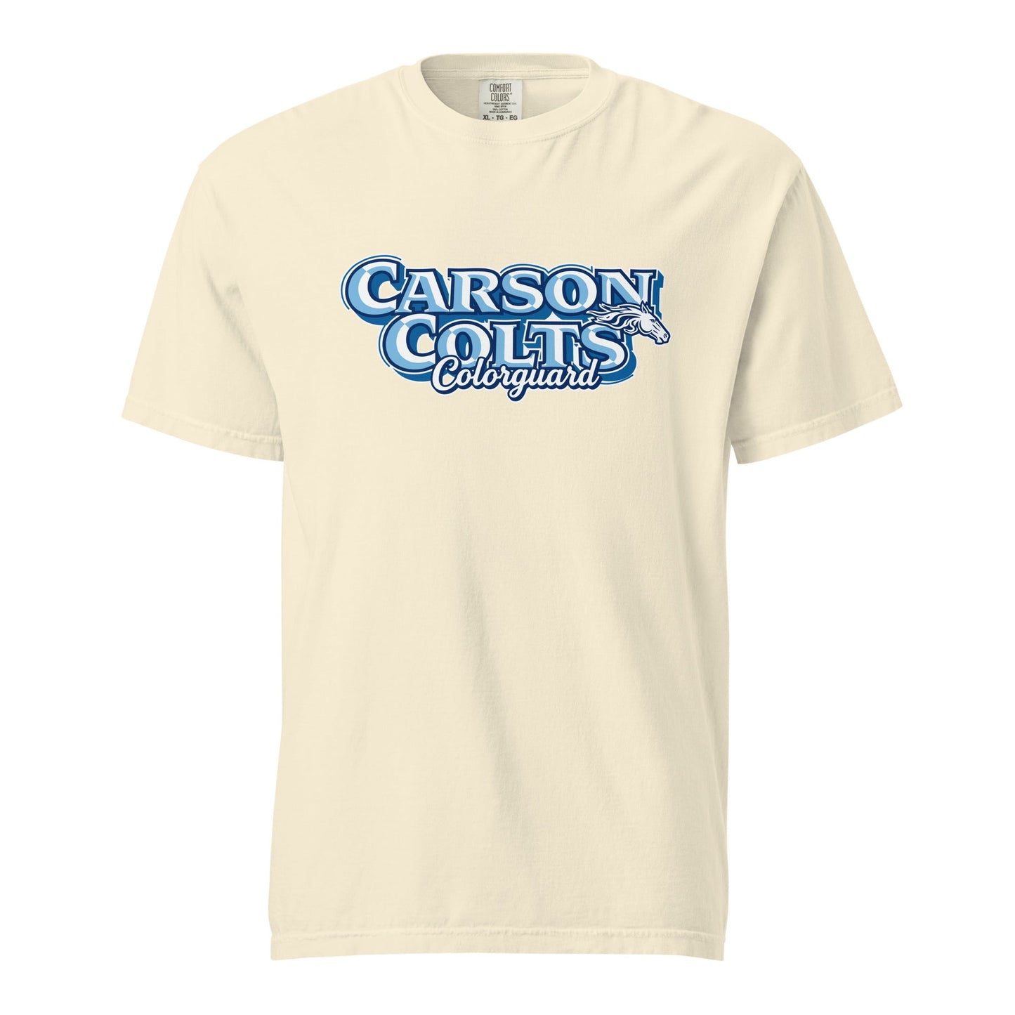 Signature | Comfort Colors T-Shirt | Carson Colorguard | Colts Logo