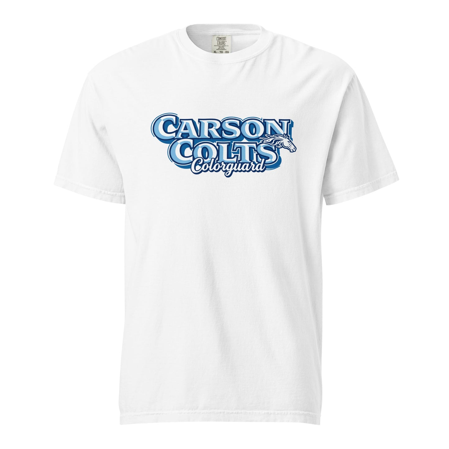 Signature | Comfort Colors T-Shirt | Carson Colorguard | Colts Logo