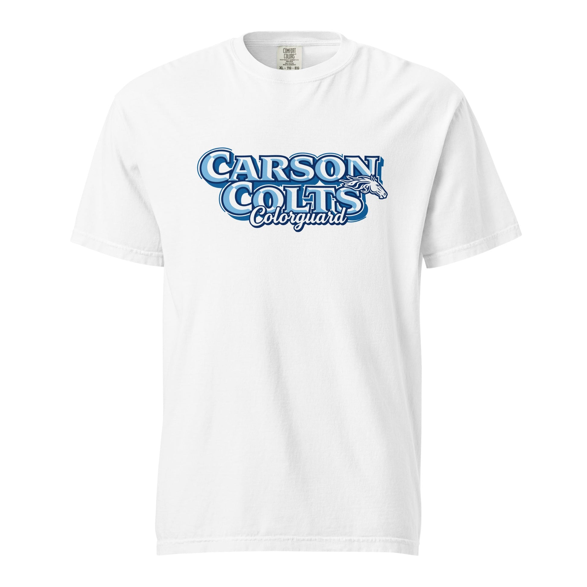 Signature | Comfort Colors T-Shirt | Carson Colorguard | Colts Logo