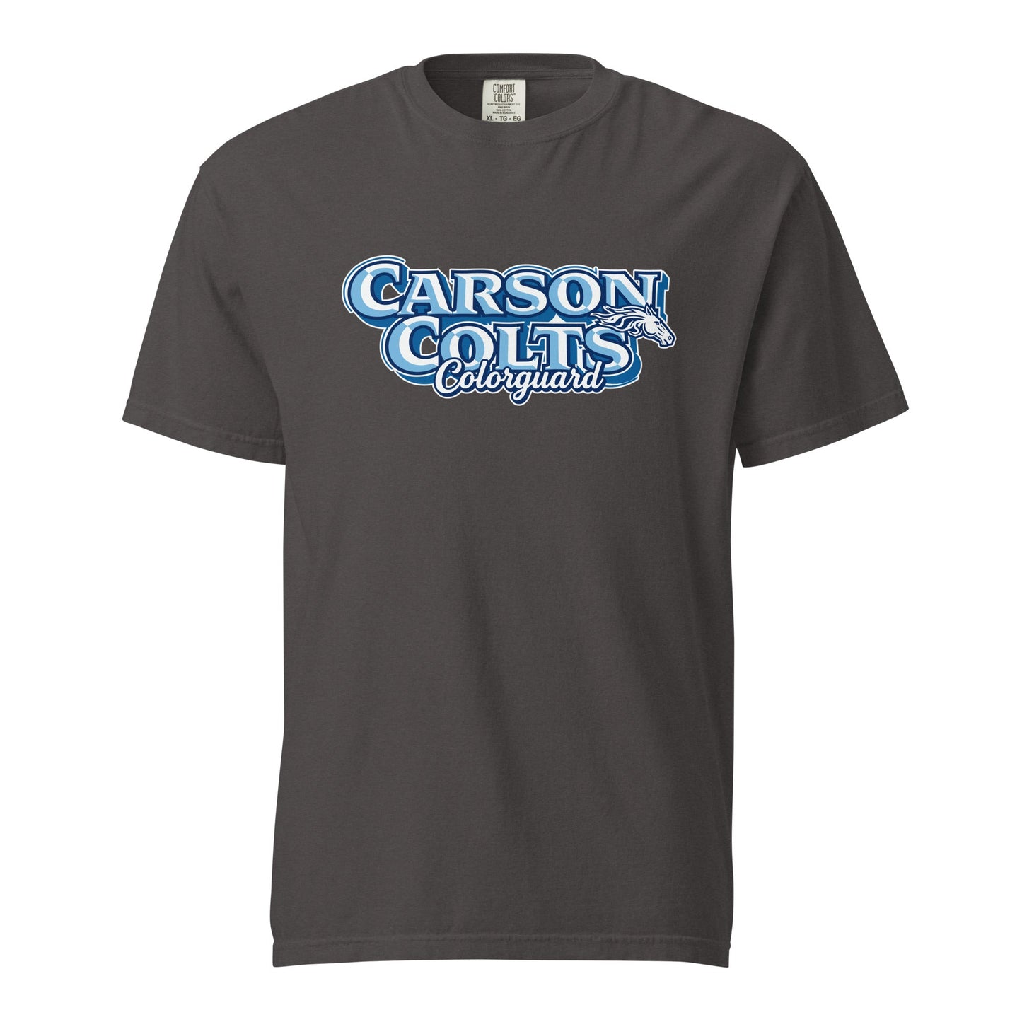 Signature | Comfort Colors T-Shirt | Carson Colorguard | Colts Logo