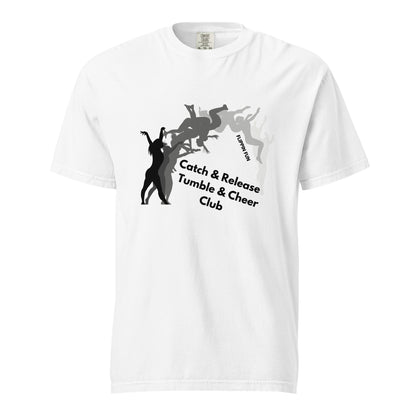 Signature | Comfort Colors T-Shirt | Catch & Release Tumble & Cheer Club | Tumble Logo