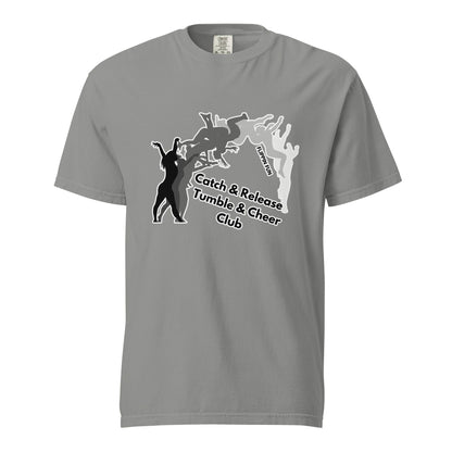 Signature | Comfort Colors T-Shirt | Catch & Release Tumble & Cheer Club | Tumble Logo