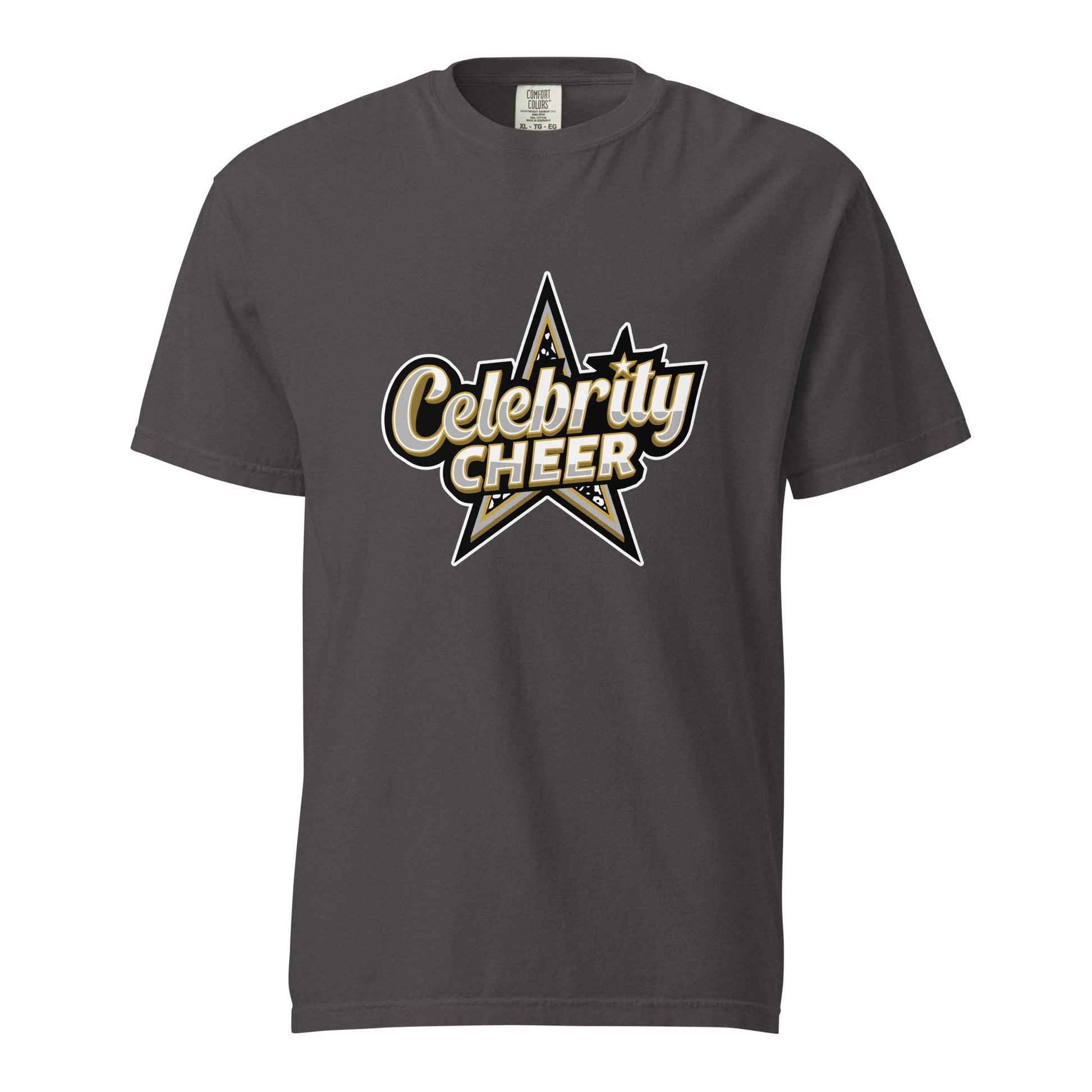 Signature | Comfort Colors T-Shirt | Celebrity Cheer | Celebrity Cheer Logo