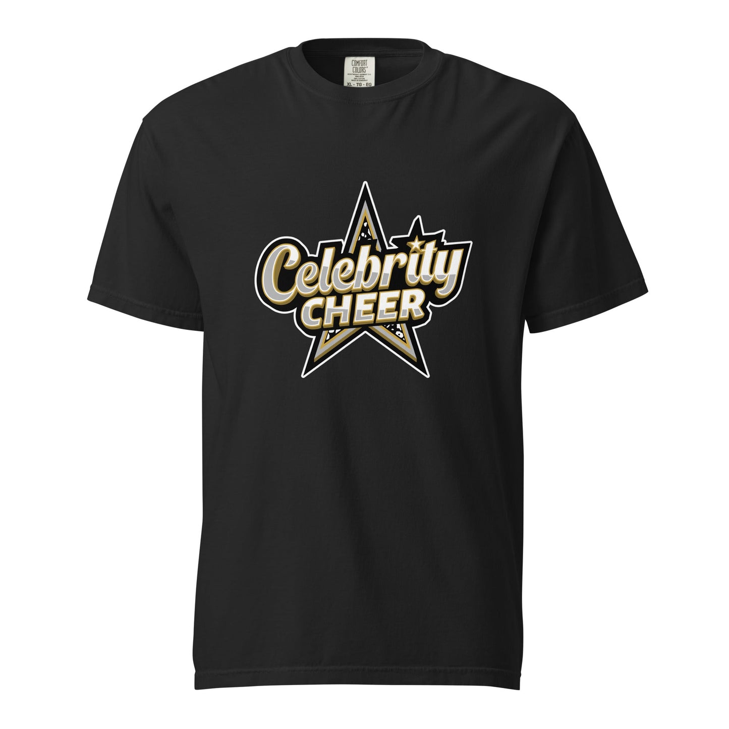 Signature | Comfort Colors T-Shirt | Celebrity Cheer | Celebrity Cheer Logo