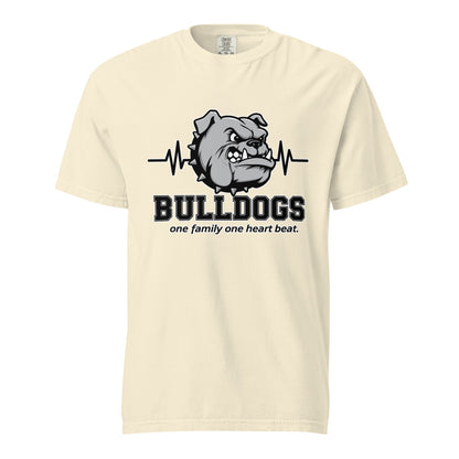 Signature | Comfort Colors T-Shirt | Celina Recreational Football Black | Bulldogs Crest Logo