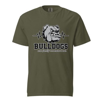Signature | Comfort Colors T-Shirt | Celina Recreational Football Black | Bulldogs Crest Logo