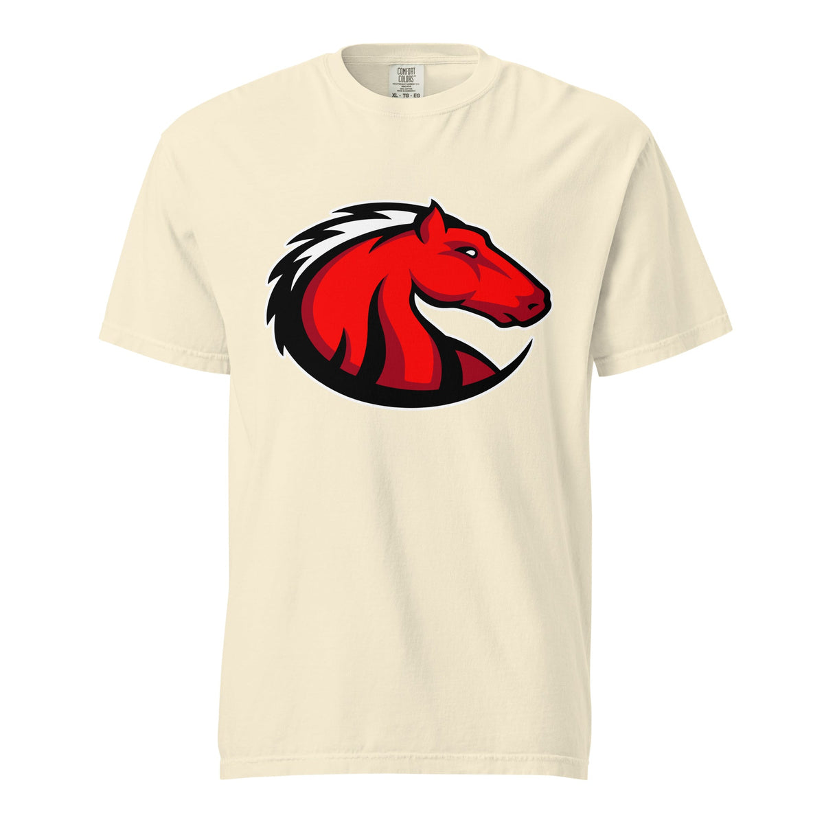 Signature | Comfort Colors T-Shirt | Central Maine Community College Woman’s Soccer | Crest Logo