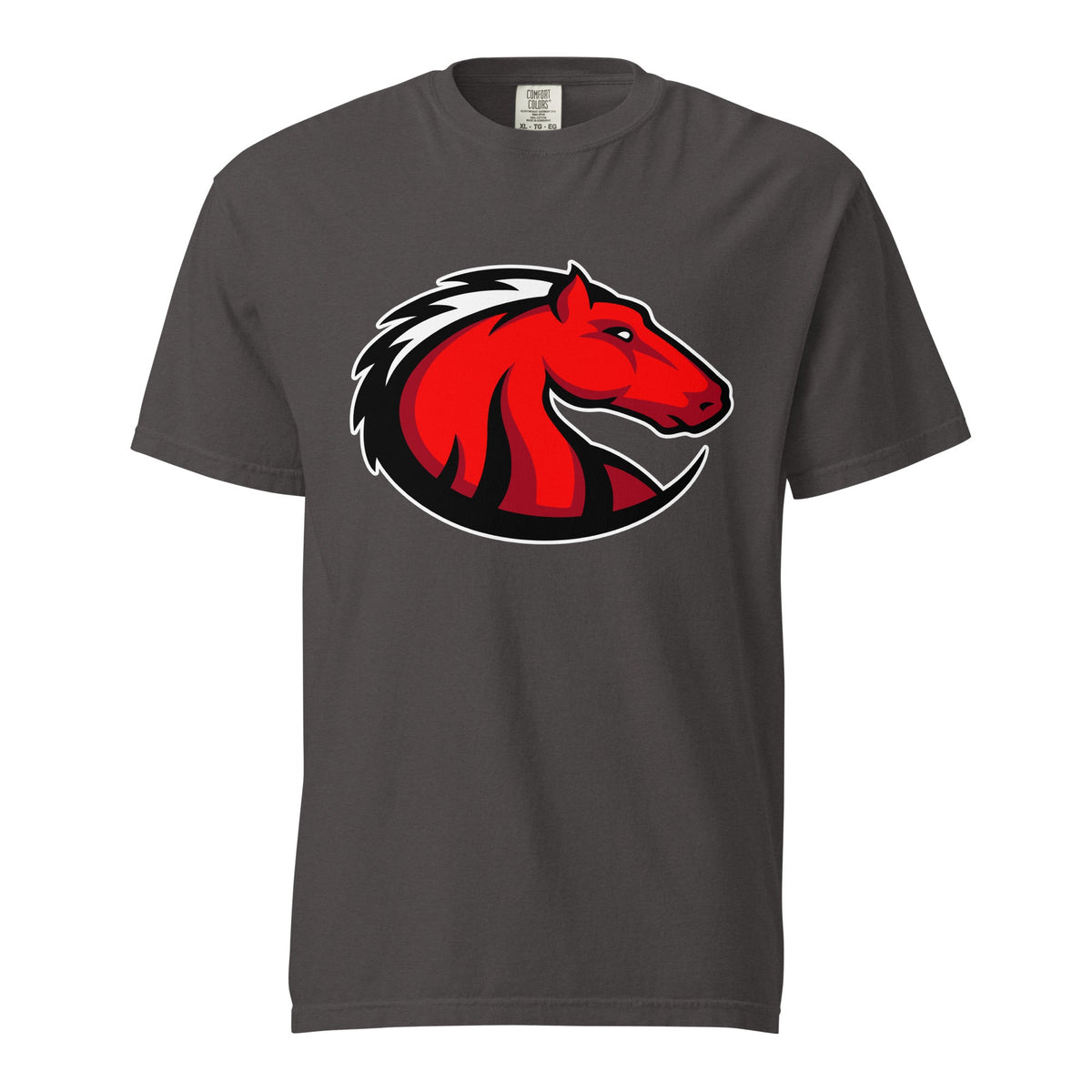 Signature | Comfort Colors T-Shirt | Central Maine Community College Woman’s Soccer | Crest Logo