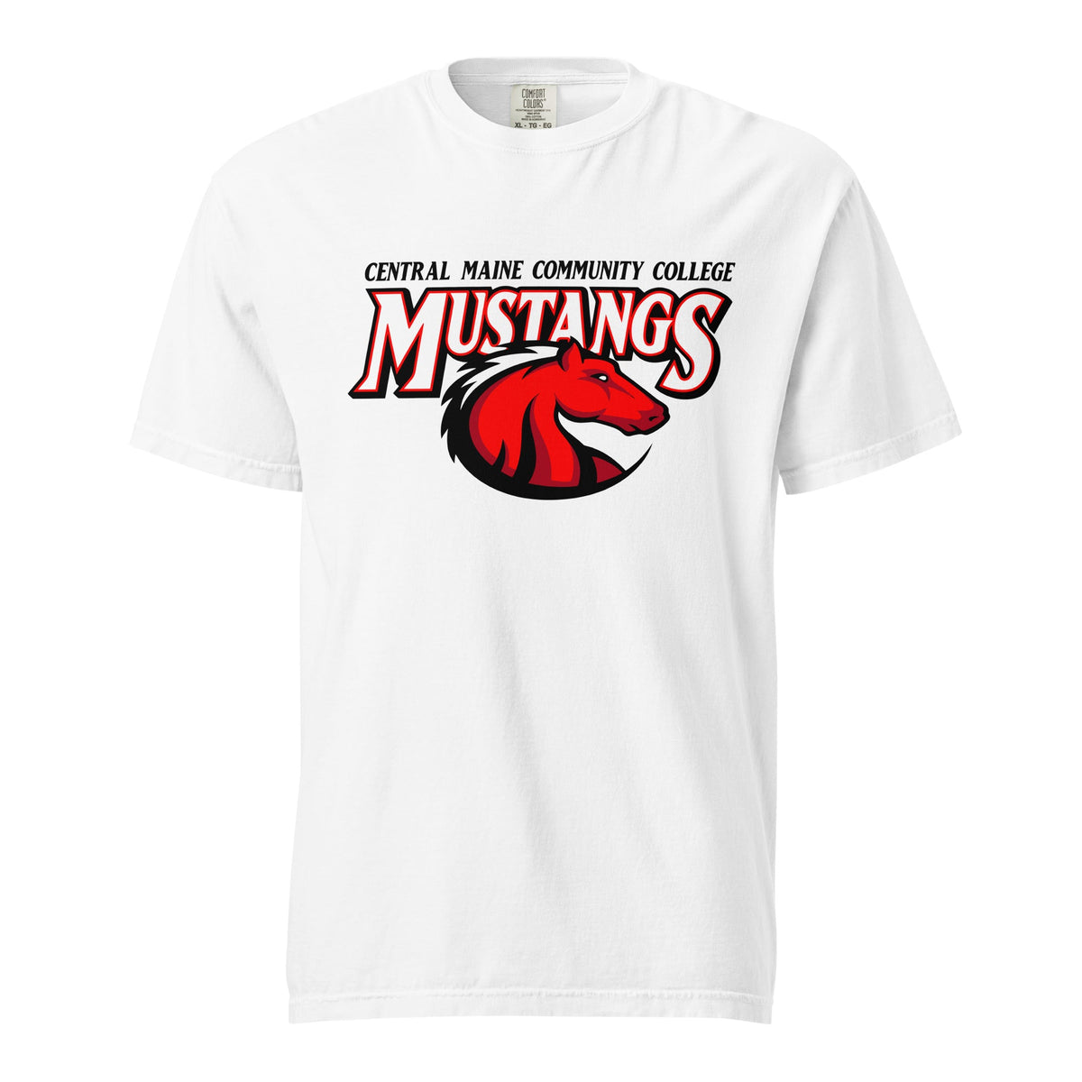 Signature | Comfort Colors T-Shirt | Central Maine Community College Woman’s Soccer | Vanguard Logo
