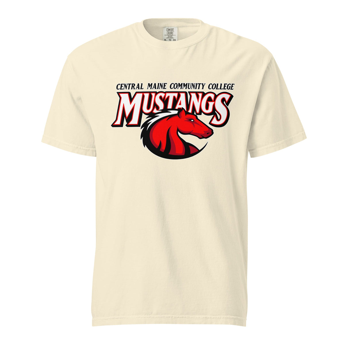 Signature | Comfort Colors T-Shirt | Central Maine Community College Woman’s Soccer | Vanguard Logo