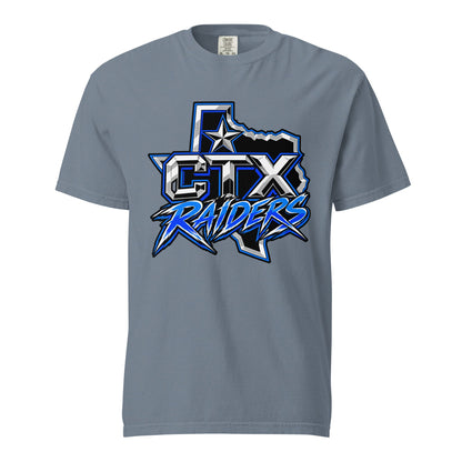 Signature | Comfort Colors T-Shirt | Central Texas Raiders | Crest Logo