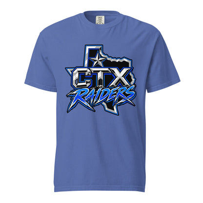 Signature | Comfort Colors T-Shirt | Central Texas Raiders | Crest Logo