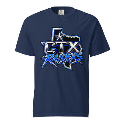 Signature | Comfort Colors T-Shirt | Central Texas Raiders | Crest Logo
