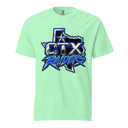 Signature | Comfort Colors T-Shirt | Central Texas Raiders | Crest Logo