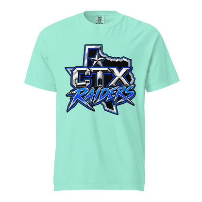 Signature | Comfort Colors T-Shirt | Central Texas Raiders | Crest Logo