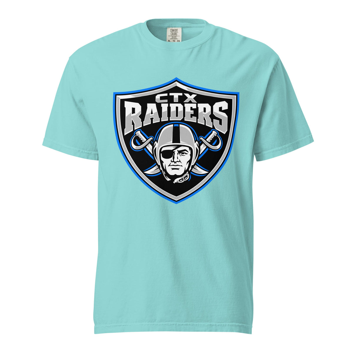 Signature | Comfort Colors T-Shirt | Central Texas Raiders | Emblem Logo