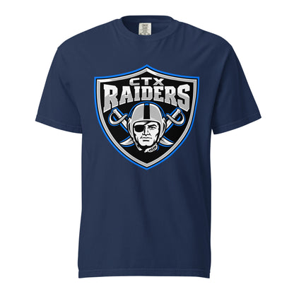 Signature | Comfort Colors T-Shirt | Central Texas Raiders | Emblem Logo