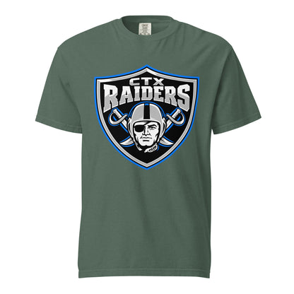 Signature | Comfort Colors T-Shirt | Central Texas Raiders | Emblem Logo