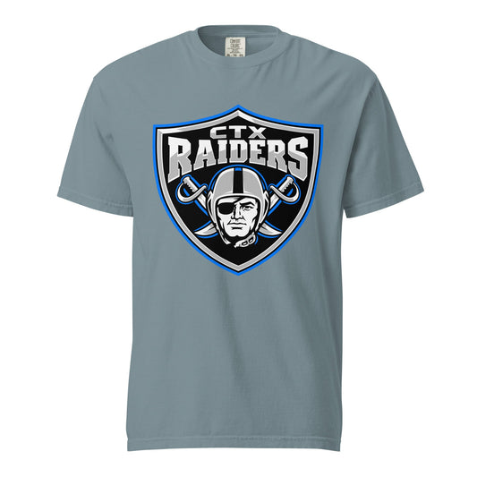 Signature | Comfort Colors T-Shirt | Central Texas Raiders | Emblem Logo
