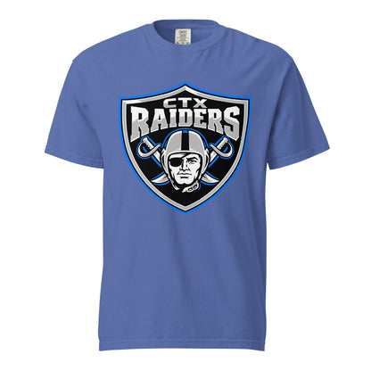 Signature | Comfort Colors T-Shirt | Central Texas Raiders | Emblem Logo