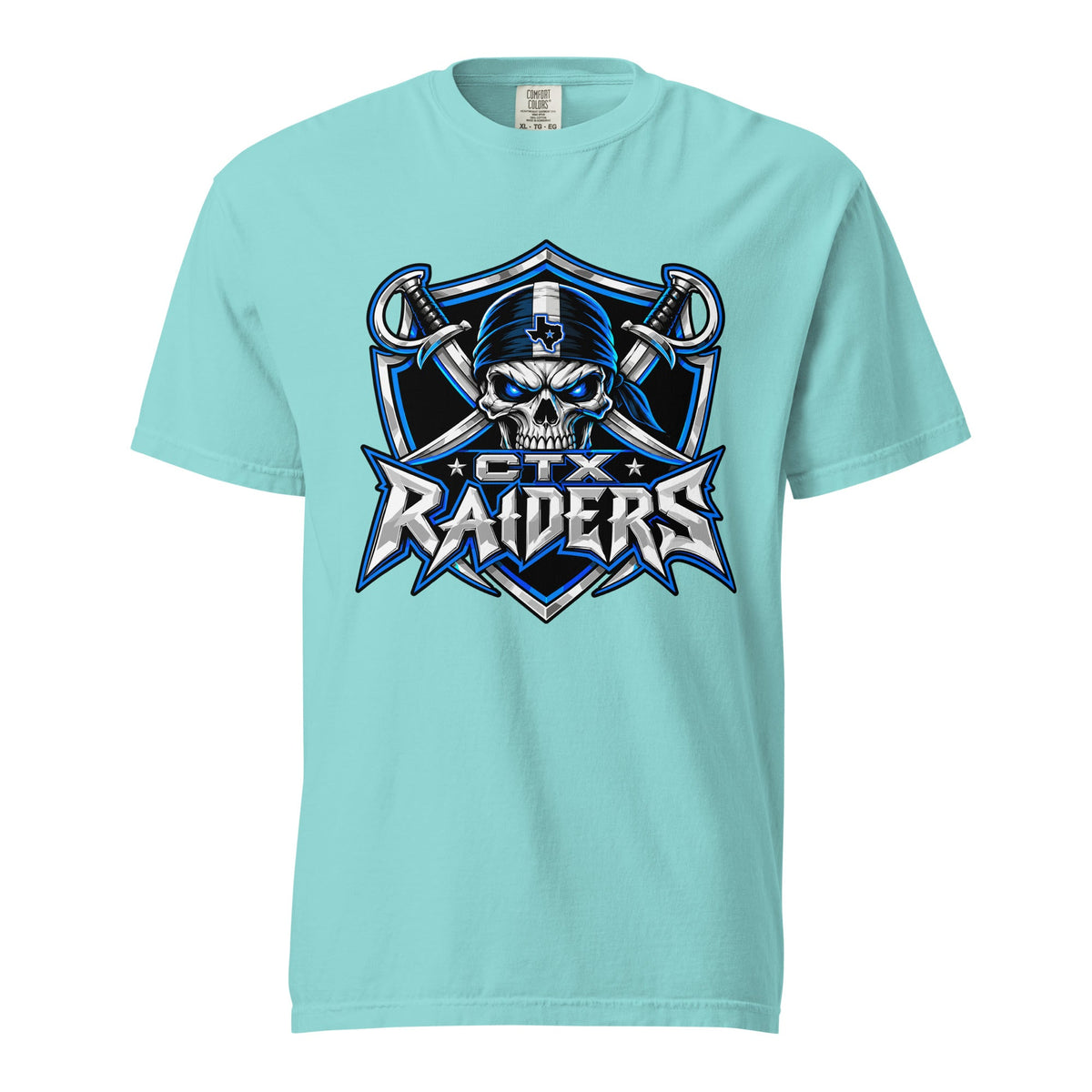 Signature | Comfort Colors T-Shirt | Central Texas Raiders | Shield Logo