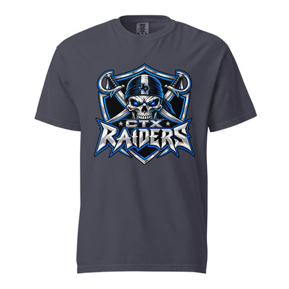 Signature | Comfort Colors T-Shirt | Central Texas Raiders | Shield Logo