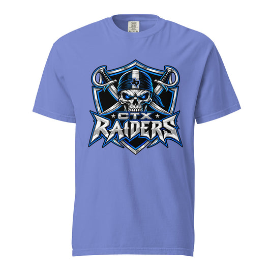 Signature | Comfort Colors T-Shirt | Central Texas Raiders | Shield Logo