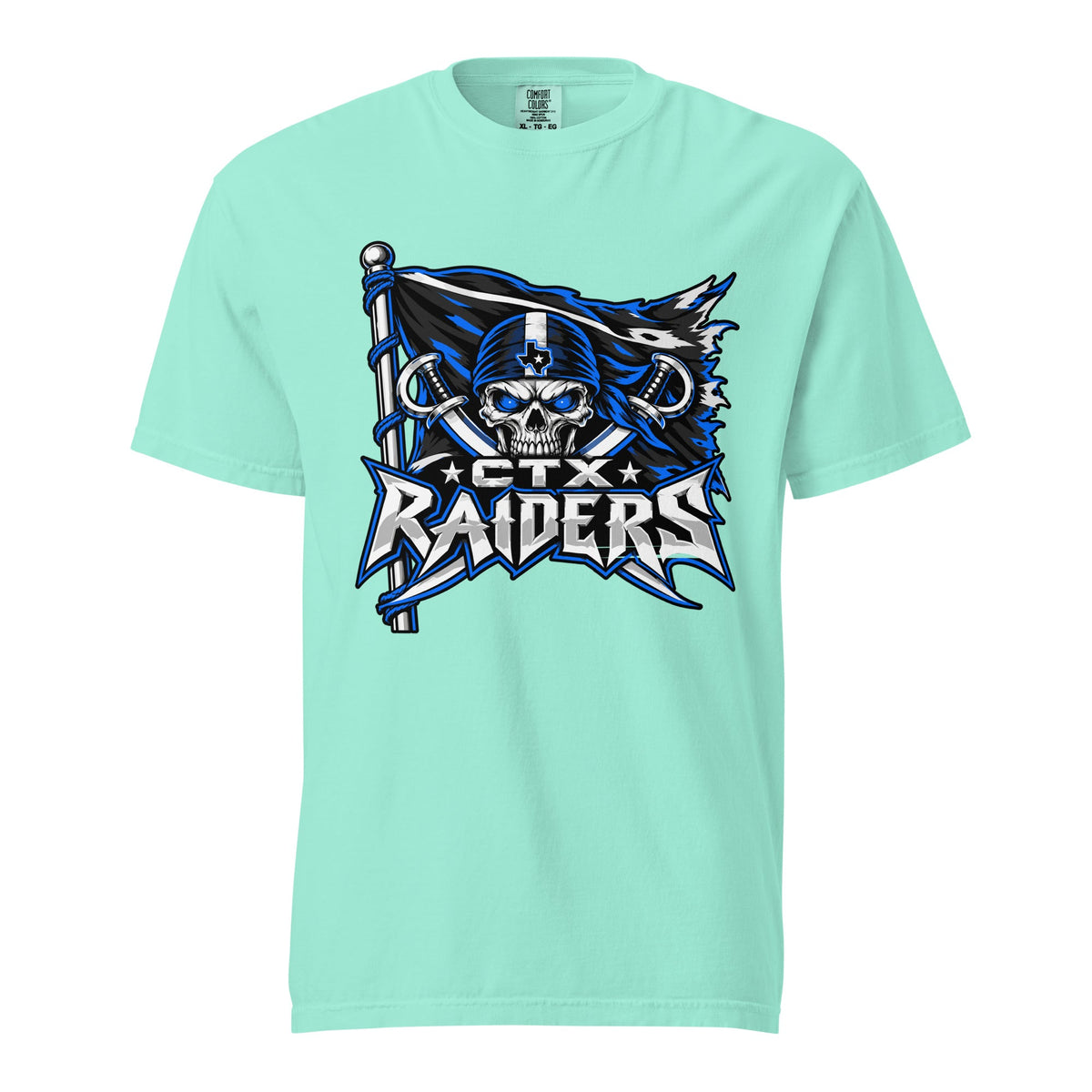 Signature | Comfort Colors T-Shirt | Central Texas Raiders | Vanguard Logo