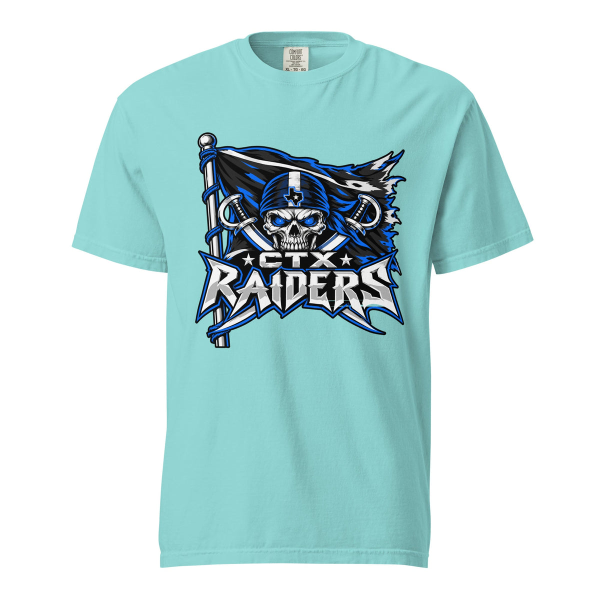 Signature | Comfort Colors T-Shirt | Central Texas Raiders | Vanguard Logo