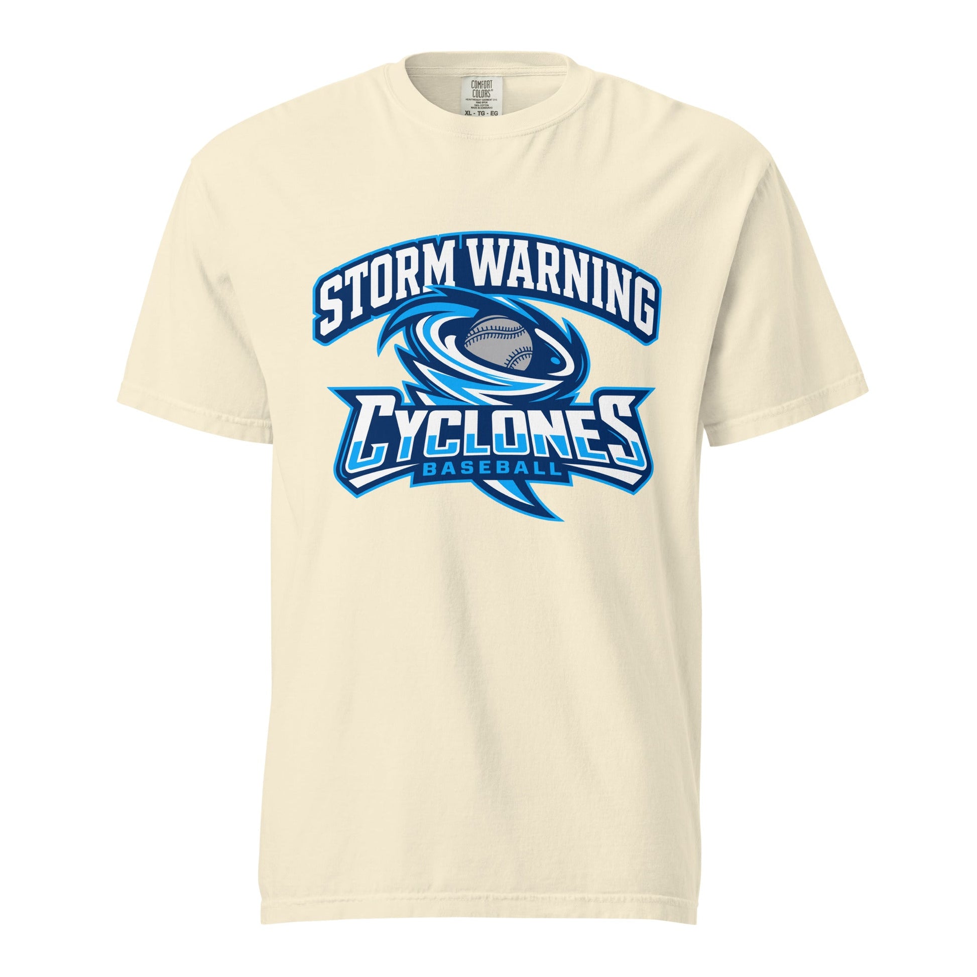 Signature | Comfort Colors T-Shirt | Centre County Cyclones | Vanguard Logo