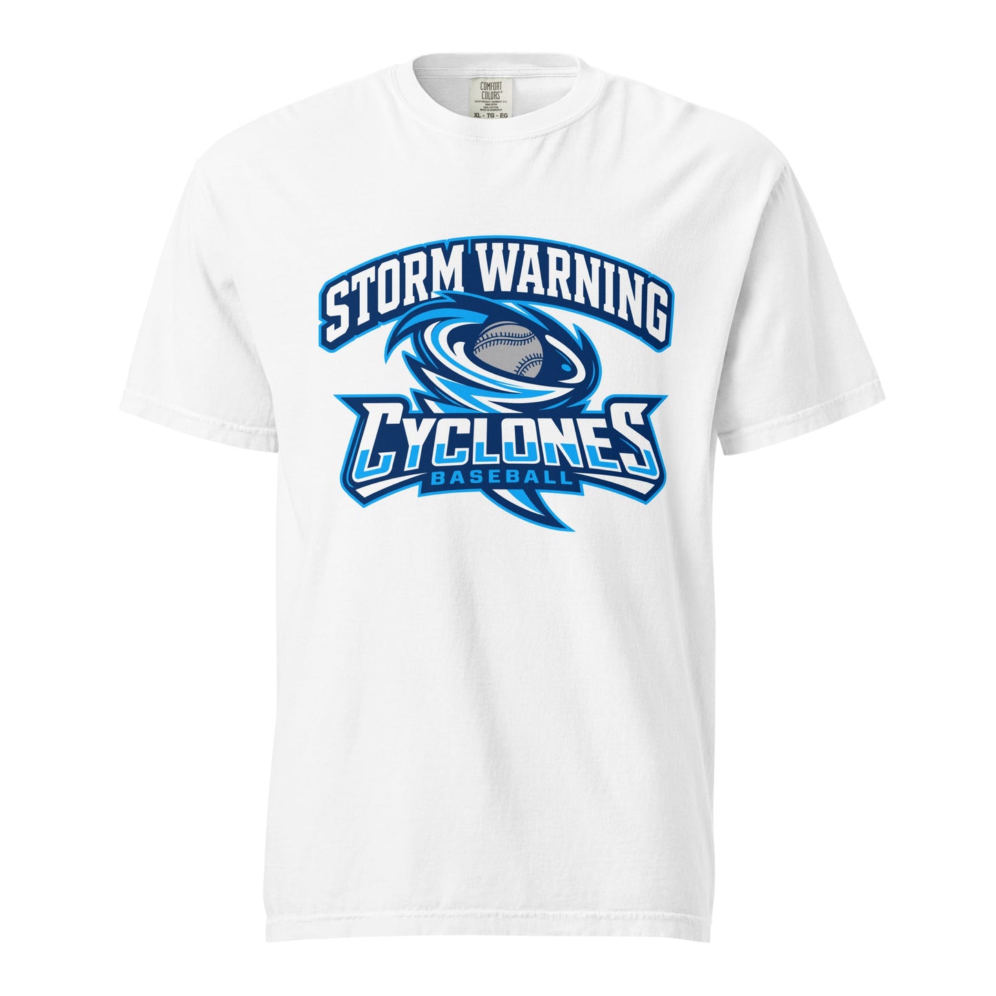 Signature | Comfort Colors T-Shirt | Centre County Cyclones | Vanguard Logo