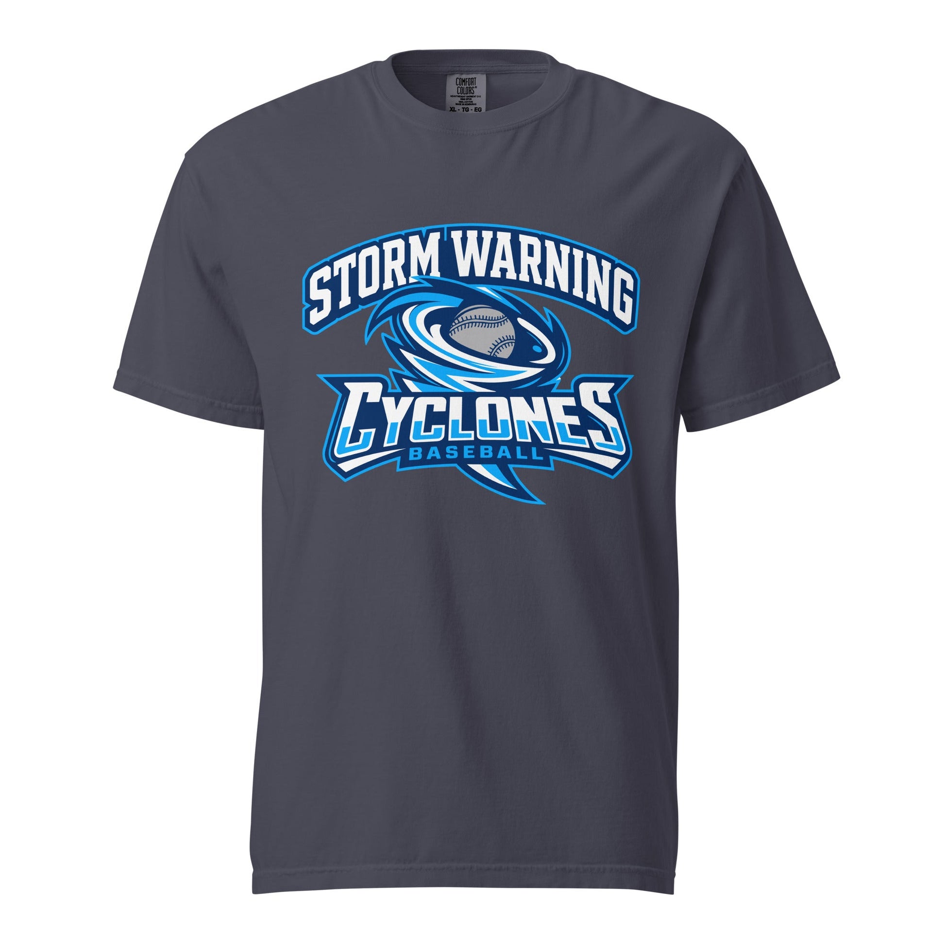 Signature | Comfort Colors T-Shirt | Centre County Cyclones | Vanguard Logo