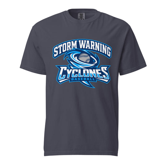 Signature | Comfort Colors T-Shirt | Centre County Cyclones | Vanguard Logo