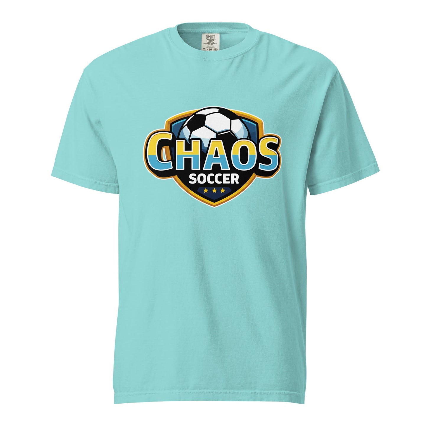Signature | Comfort Colors T-Shirt | Chaos Soccer | Logo