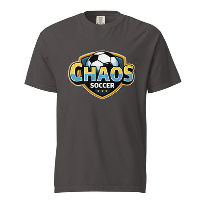 Signature | Comfort Colors T-Shirt | Chaos Soccer | Logo