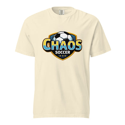 Signature | Comfort Colors T-Shirt | Chaos Soccer | Logo