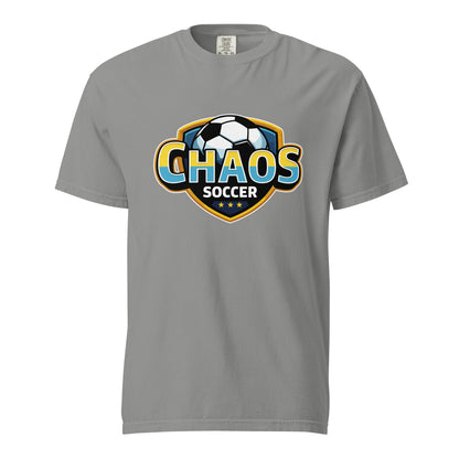 Signature | Comfort Colors T-Shirt | Chaos Soccer | Logo