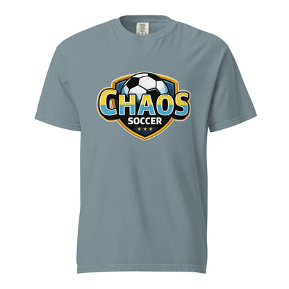 Signature | Comfort Colors T-Shirt | Chaos Soccer | Logo