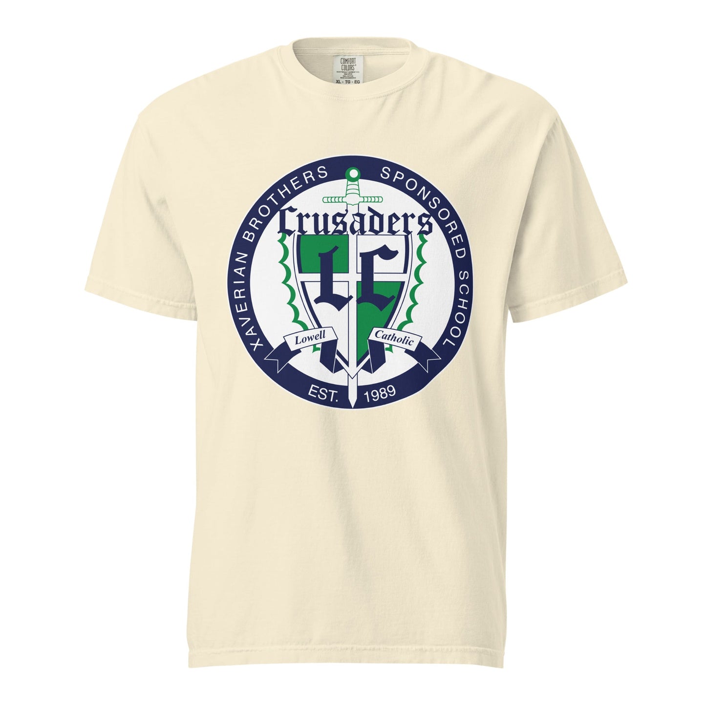 Signature | Comfort Colors T-Shirt | Cheer | Badge Logo