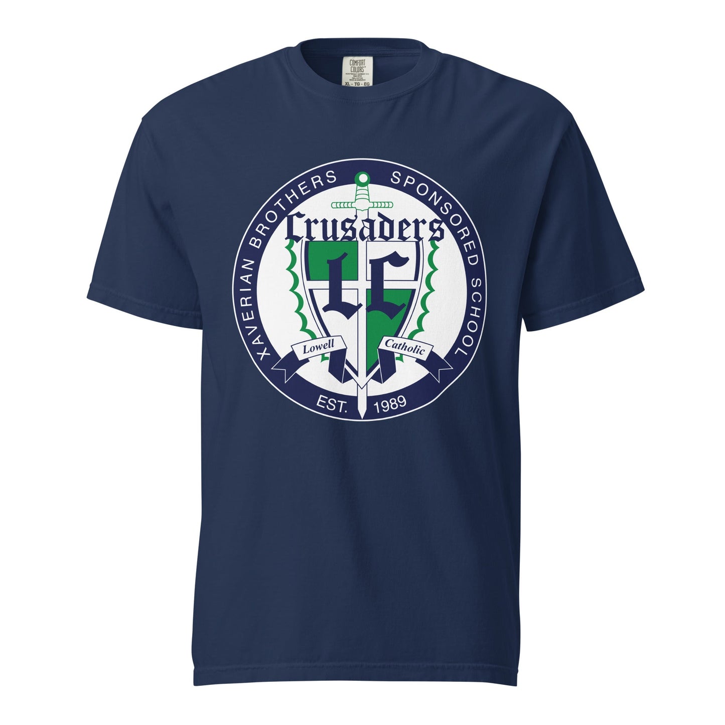 Signature | Comfort Colors T-Shirt | Cheer | Badge Logo