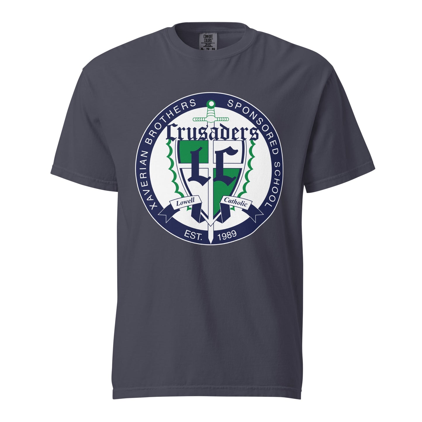 Signature | Comfort Colors T-Shirt | Cheer | Badge Logo