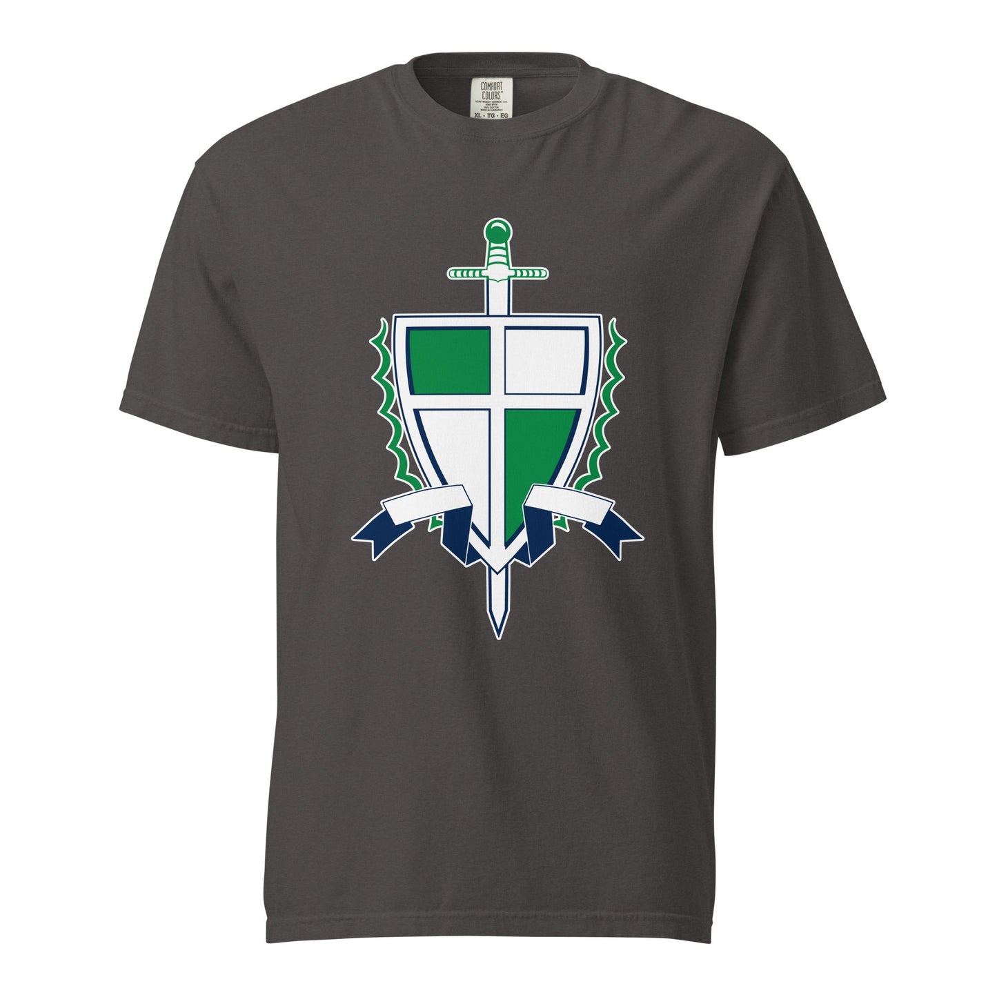 Signature | Comfort Colors T-Shirt | Cheer | Shield Logo