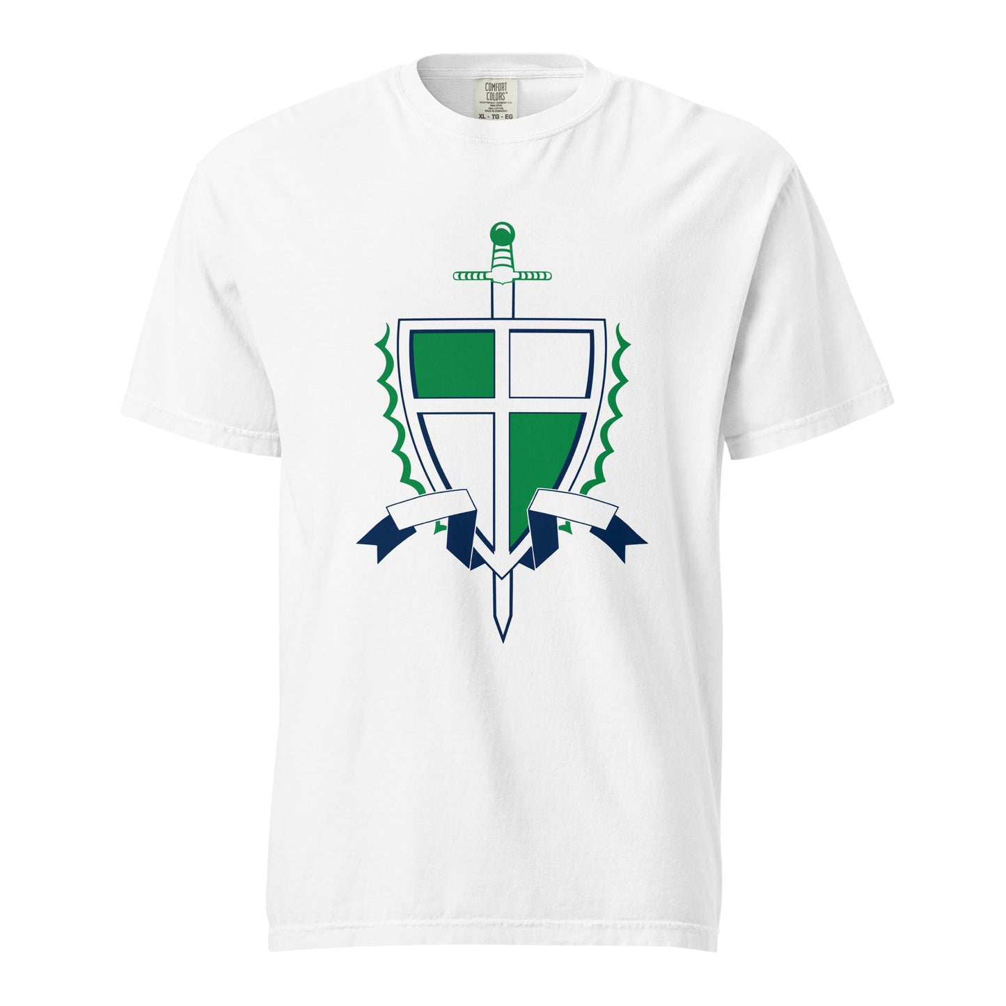 Signature | Comfort Colors T-Shirt | Cheer | Shield Logo