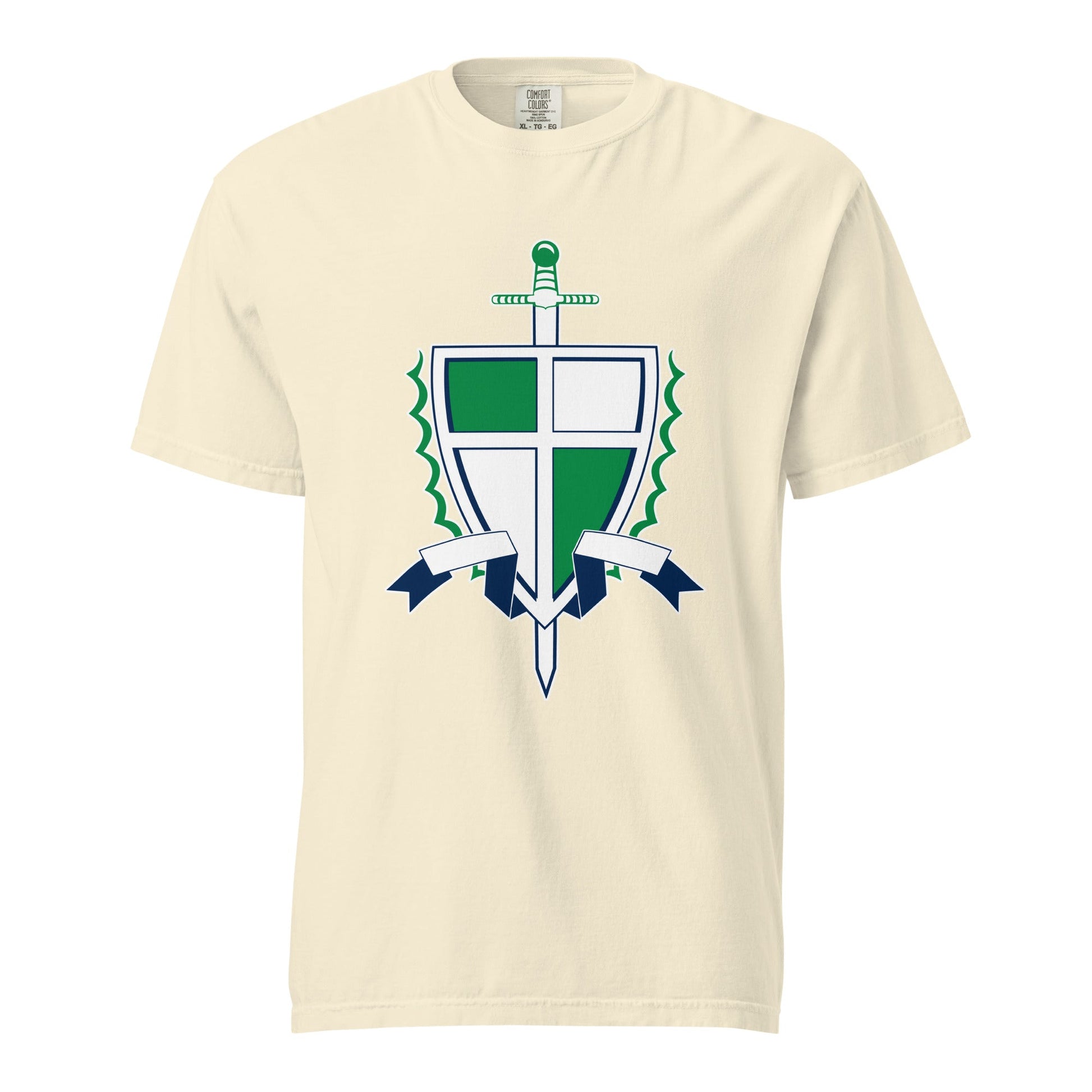 Signature | Comfort Colors T-Shirt | Cheer | Shield Logo