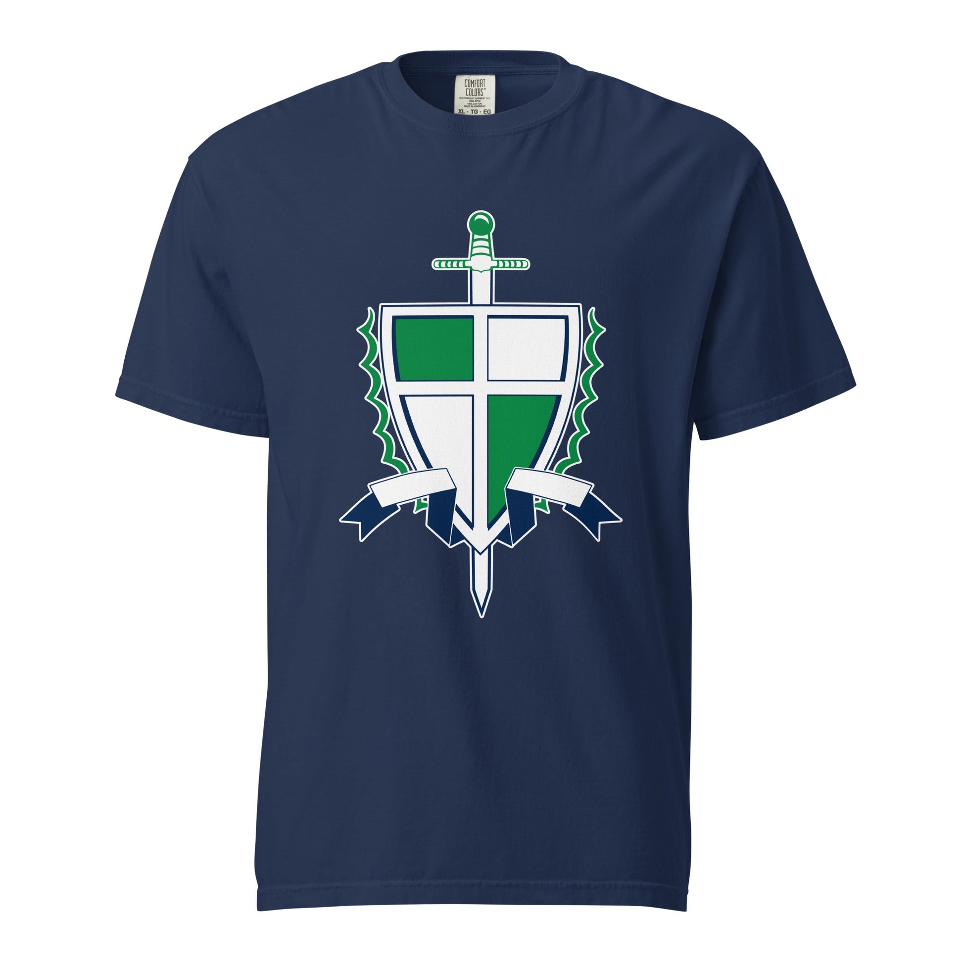 Signature | Comfort Colors T-Shirt | Cheer | Shield Logo